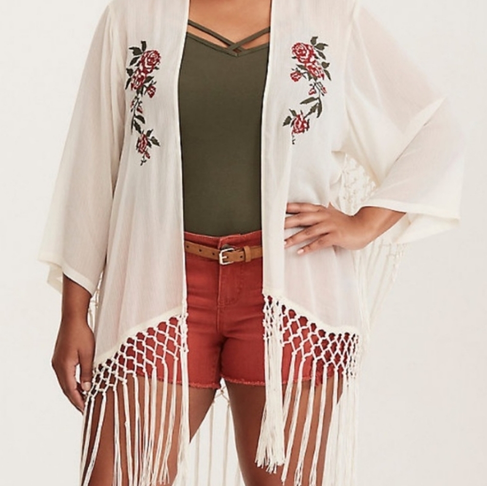 Torrid Floral Kimono